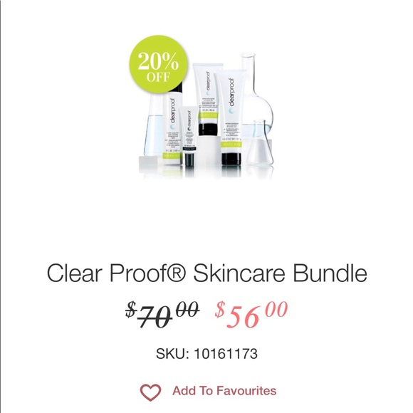 Clear proof skin care bundle - Picture 1 of 1